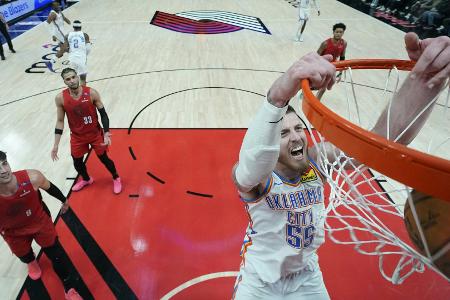 NBA: OKC gewinnt - Hartenstein überzeugt