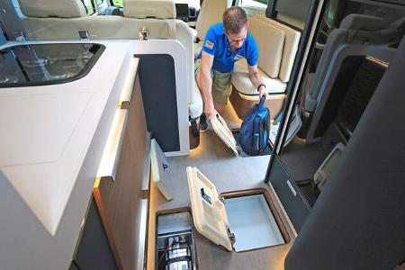 Laika Kreos H - Bordtechnik