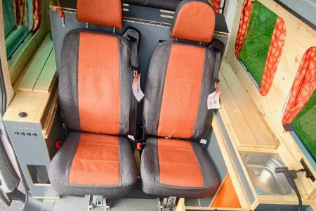 Flowcamper Fellschnute Campervan T6.1 Sitze