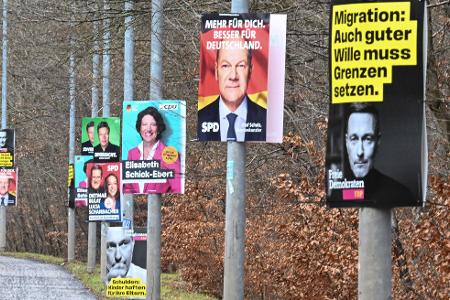 Das Thema Migration spielt teilweise auch in den Wahlkampagnen eine Rolle. 