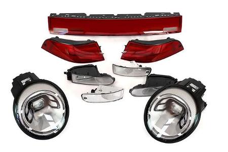 Porsche 911 Typ 993 LED-Nachrüstscheinwerfer Ruf Automobile