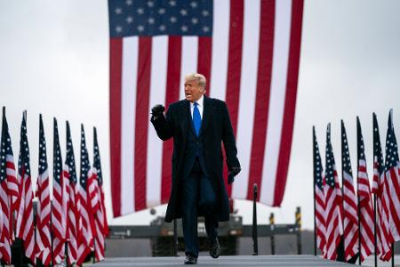 Trump begründete sein Interesse an Grönland mit möglichen Gefahren durch Russland und China. (Archivbild)