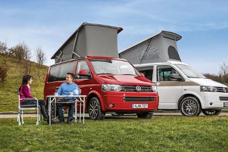 Vergleichstest: Hymer Car Cape Town / VW California Comfortline