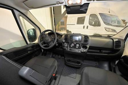 Fahrerhaus, Cockpit, Basisfahrzeug, Fiat Ducato