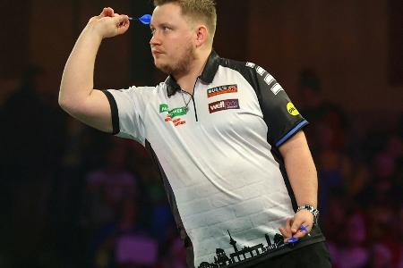 Darts: Schindler in Runde eins beim World Masters chancenlos Darts: Schindler in Runde eins beim World Masters chancenlos