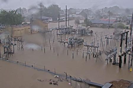 In vielen Teilen im Norden von Queensland stand das Wasser meterhoch.