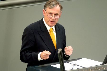 Horst Köhler spricht im Deutschen Bundestag