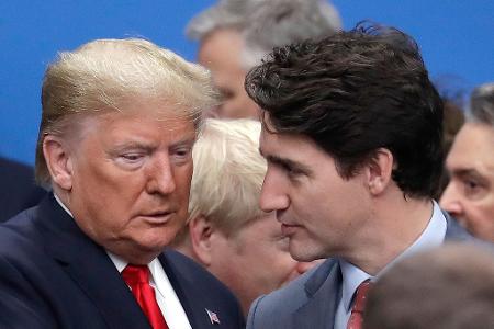 Keine Freunde, aber Nachbarn: Trump und Trudeau