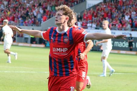 Paul Wanner (1. FC Heidenheim) - Paul Wanner wechselte im Sommer per Leihe zu Heidenheim. Zu Saisonbeginn präsentierte er sich wie die ganze Mannschaft in Gala-Form. Aktuell stecken Wanner und Co. aber mitten im Abstiegskampf. Seine Bilanz: 20 Bundesligapartien mit drei Treffern und einer Vorlage.