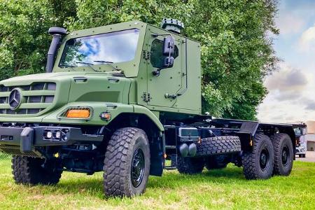 06/2024 Mercedes Zetros / Arocs / Unimog Messe Eurosatory Paris