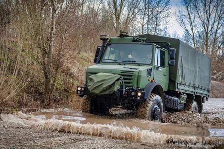 06/2024 Mercedes Zetros / Arocs / Unimog Messe Eurosatory Paris