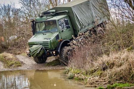 06/2024 Mercedes Zetros / Arocs / Unimog Messe Eurosatory Paris
