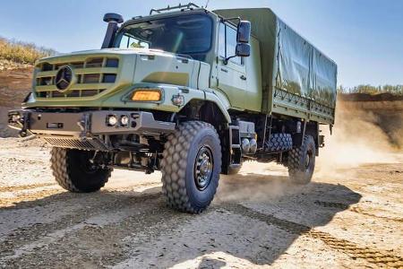 06/2024 Mercedes Zetros / Arocs / Unimog Messe Eurosatory Paris