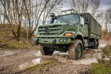 06/2024 Mercedes Zetros / Arocs / Unimog Messe Eurosatory Paris