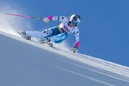 Kranke Vonn rammt ein Tor, ist aber Kranke Vonn rammt ein Tor, ist aber