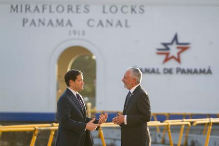 US-Außenminister Marco Rubio war erst vor wenigen Tagen in Panama zu Besuch. (Archivbild)