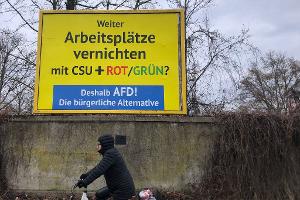 Österreichischer AfD-Gönner stellt bundesweit Plakate auf