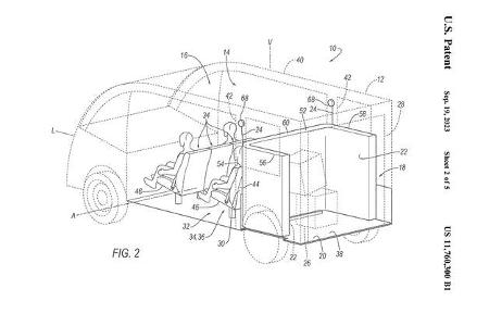 Ford Airbag Patent Ladungssicherung
