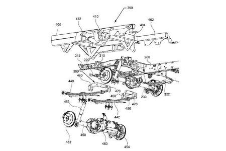 Ford Patent 6x6 Nachrüstkit Doppelachse Pick-up