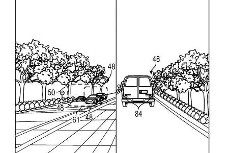 GM Patent selbsttönende Windschutzscheibe.