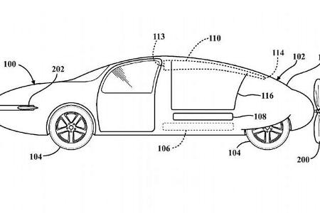 Toyota Patent fliegendes Auto