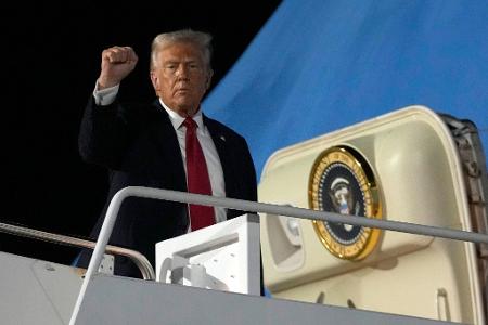 Den US-Präsidenten scheint die harsche Kritik an seinen Gaza-Plänen nicht zu beeindrucken.