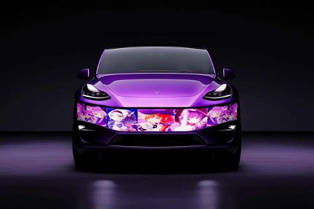 02/2025 Evision Tesla Model Y und Cybertruck LED Front Display