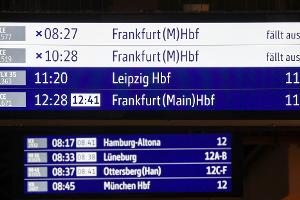 Immer mehr Zugausfälle bei der Deutschen Bahn