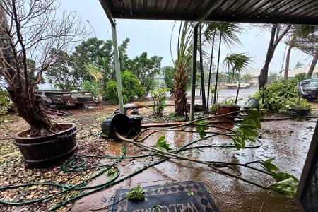 Die Küstenstadt Port Hedland war besonders betroffen.