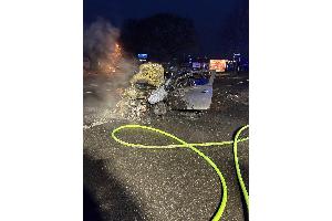 Verkehrsunfall mit zwei PKW
