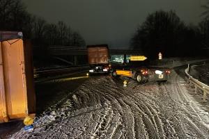 Sperrung der B6 nach Verkehrsunfall aufgehoben