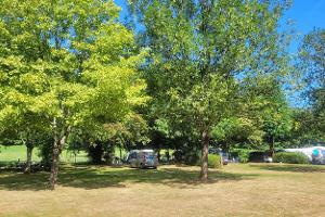Campingplatz der Insel Chambod