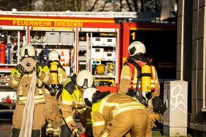Wohnungsbrand in einem Mehrfamilienhaus