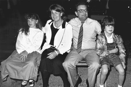 Gerhart Baum mit seiner Famile. (Archivbild)
