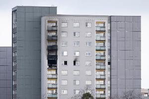 Zwei Tote bei Feuer in Dresdner Hochhaus