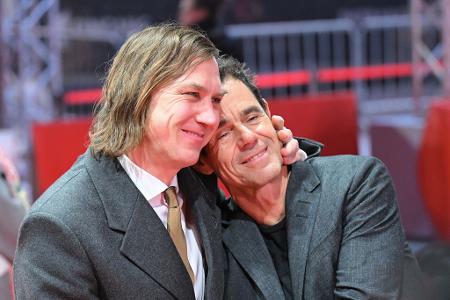 Schauspieler Lars Eidinger (l) und Regisseur Tom Tykwer beim Eröffnungsabend.