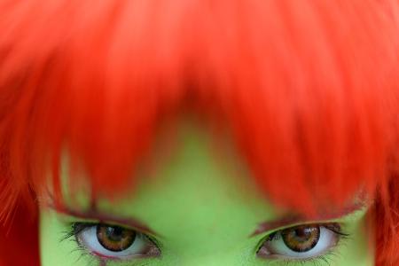 Karneval, Halloween, Cosplay-Convention: Bei diesen Events sind oft Spaß-Kontaktlinsen zu sehen. 