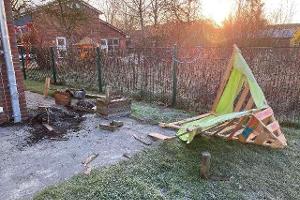 Sachbeschädigung in einer Kindertagesstätte in Schortens
