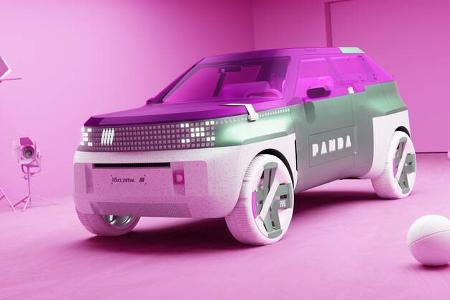Fiat Panda Elektro Konzept 02/24