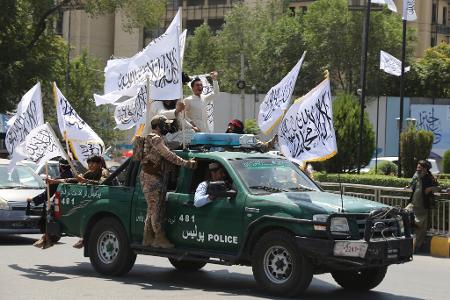 Für die militant-islamistischen Taliban ist der Jahrestag des Abzugs der US-geführten Truppen aus Afghanistan ein Grund zum Feiern.