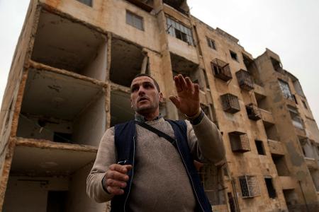 Die Syrien-Rückkehrer finden häufig zerstörte Häuser vor, wie hier im Stadtteil Masaken Hanano in Aleppo. (Archivbild)