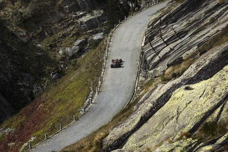 Sebastien Buemi - Red Bull - Showrun - Gotthard-Pass - RB8 - 2017