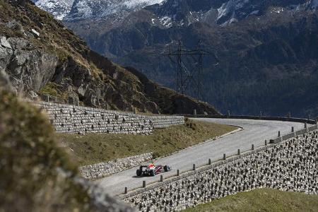 Sebastien Buemi - Red Bull - Showrun - Gotthard-Pass - RB8 - 2017