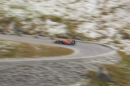 Sebastien Buemi - Red Bull - Showrun - Gotthard-Pass - RB8 - 2017