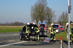 Verkehrsunfall mit zwei Verletzten