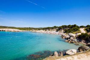 100 Meter vom Strand entfernt