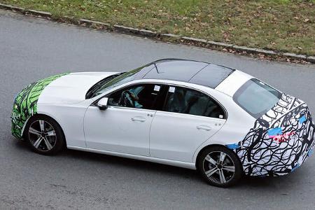 Erlkönig Mercedes C-Klasse Facelift