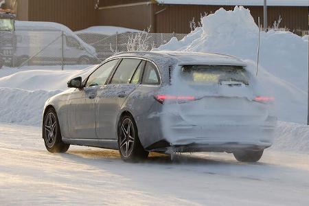 Erlkönig Mercedes C-Klasse T-Modell