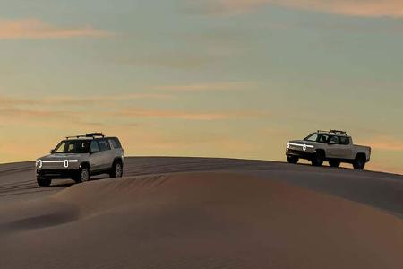 Rivian California Dune Edition R1S und R1T 