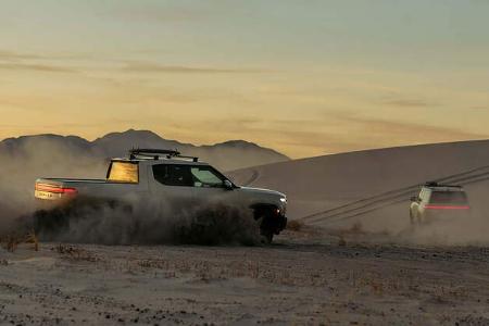 Rivian California Dune Edition R1S und R1T 